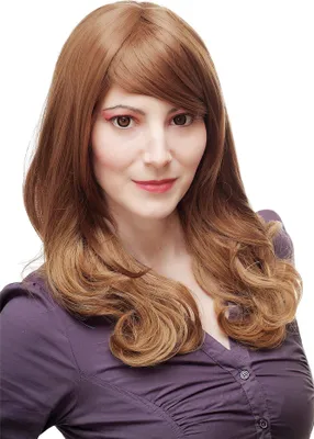 Produktbild von WIG ME UP Perücke Brünett Dunkelblond Mix Glatt SA077-12-2005