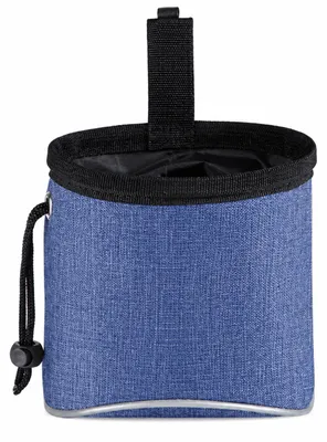 Produktbild von Hundetraining Tasche Leckerlibeutel mit Kordelzug & reflektierendem Streifen, Hüfttasche für Hundespaziergang, Outdoor Training & Belohnung