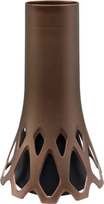 Produktbild von Plastia Grabvase "Roseta", 1300 ml, 35 cm hoch, bronze; 401591