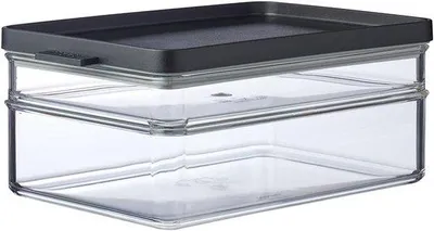 Productafbeelding van Famanu koelkastbox voor ontbijtproducten - Zwart