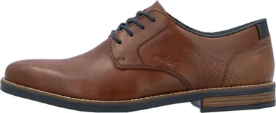 Produktbild von Rieker Schnürschuh - Braun Glattleder Größe: 45 Normal