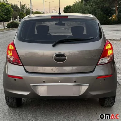 Obrázek produktu pro Lišta na dveře zavazadlového prostoru pro Hyundai i20 2012-2014 nerezová chromovaná ocel