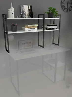 Obrázok produktu pre ROBERT regál na pracovný stôl biela