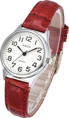 Produktbild von Damen Einfache Stil Armbanduhr Lederarmband für Frauen Mädchen