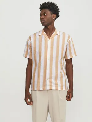 Produktbild von Jack & Jones Summer Kurzarmhemd Gelb 2XL Mann Gelb 2XL