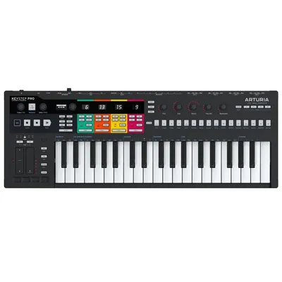 Produktbild von Arturia KeyStep Pro Black Edition MIDI-Keyboard Black