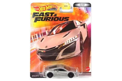 Obrázok produktu pre Hot Wheels DMC55-HCP30 Acura NSX strieborná 2017 - Rýchlo a zbesilo 1:64