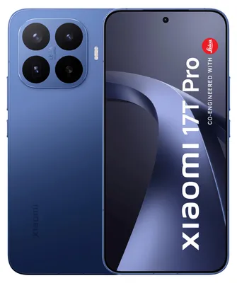 Produktbild von Xiaomi 17T Pro Blue AMOLED display - Smartphone - 1.000 GB