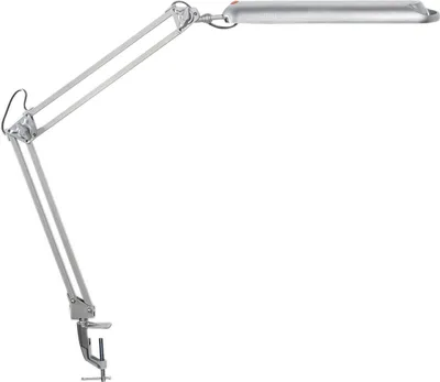 Produktbild von MAUL Tischleuchte MAULatlantic LED 6.500 K Klemmfuß silber
