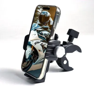 Produktbild von Dailygoods – Motorrad-Handyhalterung – Wasserdicht und universell