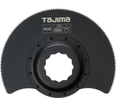 Produktbild von Tajima Säge-Zubehör Sägeblatt für Multitool Sternaufnahme 91 mm halbrund SHC91