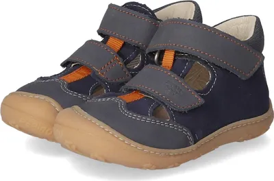 Produktbild von Pepino Kinder Klettschuhe/ Outdoorsandalen EBI Blau Rauleder Größe: 22