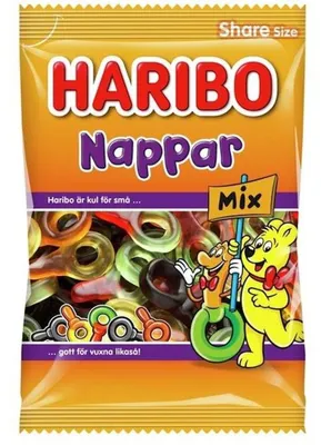 Produktbild von Haribo Nappar Mix 375g