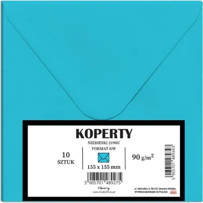 Immagine prodotto di Buste KW blu, confezione da 10 pezzi - Henry