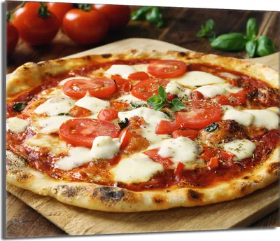 Produktbild von Glasschutzplatte für den Herd 60x52 Pizza