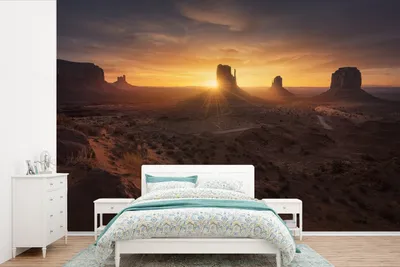 Produktbild von MuchoWow® Fototapete für Wohnzimmer oder Schlafzimmer Wandtapete Vinyl Motivtapete Sonnenuntergang am Grand Canyon - 600x400 cm - Vinyltapeten