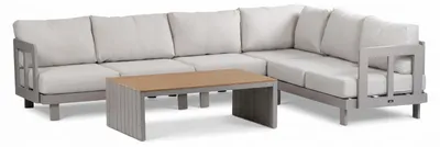 Produktbild von Ecklounge-Set Tulum | 5-teilig | Camel