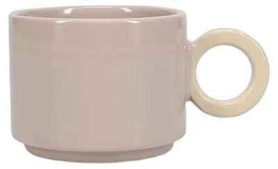 Produktbild von ONA Lou Grey/Beige Tasse, 280 ml