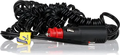 Produktbild von alca® Verlängerungskabel 5m Spiral 12 V / 24 V 8A Sicherung Zigarettenanzünder Verlängerung Stecker Autostecker Kabel Ladegerät Adapter Strom