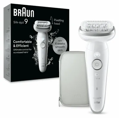 Produktbild von Braun Silk-épil 9 9-011 40 Pinzette Silber - Weiß (225236)