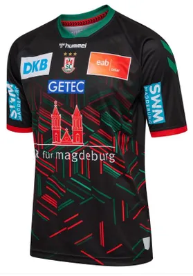Produktbild von Hummel SC Magdeburg Kids Home 23/24 Trikot BLACK 128