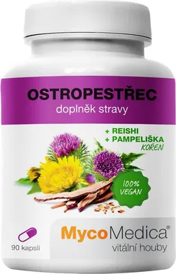 Produktbild von Mycomedica Mariendistel 90 Kapseln