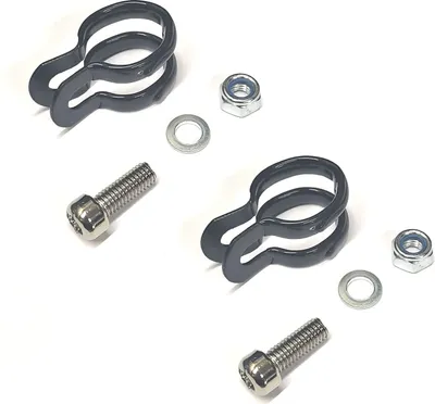 Produktbild von 2x Gepäckträgerschelle 18-20mm Rohrschelle Bandage inkl. Schraube und Mutter