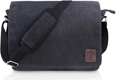 Obrázok produktu pre Taška na notebook (14-16 palcov), vyrobená z plátna, dámska/pánska kabelka na rameno