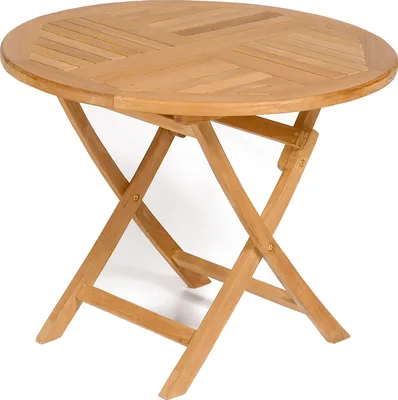 Produktbild von SonnenPartner Sunny Smart Klapptisch "York" 90 cm rund Teakholz 80060201