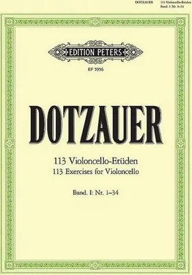 Zdjęcie produktu dla 113 Violoncello-Etüden - Heft 1: Nr. 1 -34