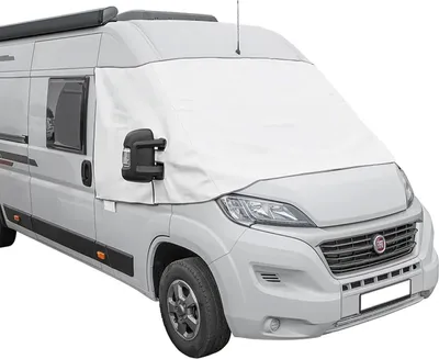 Produktbild von Frontschutzplane Fiat Ducato X 290 | ab 2014 | weiß | Bugschutzplane Abdeckplane Frontscheiben-Abdeckung Wohnmobil