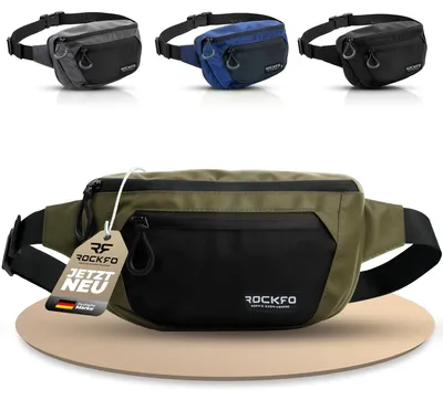 Produktbild von Kompakte Hüfttasche EDC Stadtstil Army Grün 2,2 Liter