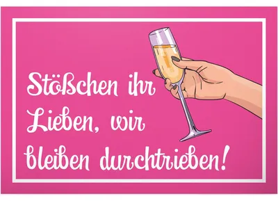 Produktbild von Lustiges Geburtagsschild für Frauen, 30 x 20 cm
