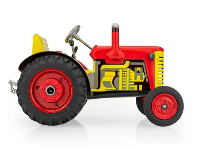 Zdjęcie produktu dla _TRACTOR - ZETOR czerwony czerwone metalowe koła KOVAP