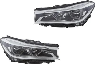 Image de Kit phares principaux gauche/droite 12 V LED HELLA adaptés à la BMW Série 7