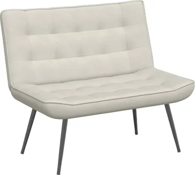 Obrázek produktu pro vidaXL Lavice krémová 110x74x84 cm sametová
