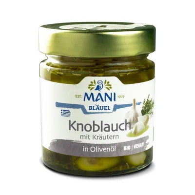 Produktbild von Knoblauch - in Olivenöl 185g