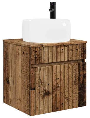 Immagine prodotto di Mobile lavabo da parete Legno antico 49 x 44,5 x 66 cm