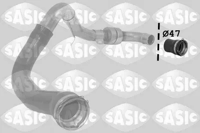 Produktbild von SASIC 3334060 Turbo Ladeluftschlauch für RENAULT LAGUNA III Grandtour (KT0/1) LAGUNA III (BT0/1)