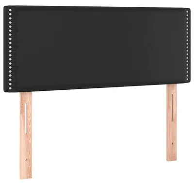 Obrázek produktu pro vidaXL Čelo postele černé 90x5x78/88 cm Imitace kůže
