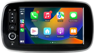 Immagine prodotto di Autoradio Android 8'' 64 GB per Smart 453 Fortwo/Forfour (2015-2020) con CarPlay e Android Auto Navigazione e Bluetooth