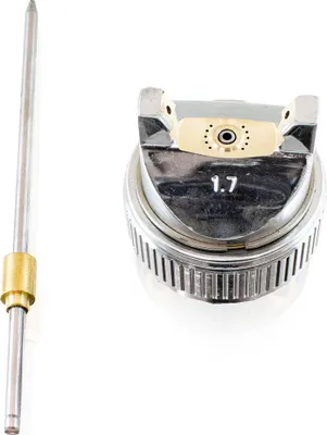 Produktbild von Bituxx 1,7mm Düse mit Düsenaufsatz HLVP Lackierpistole MS-17454