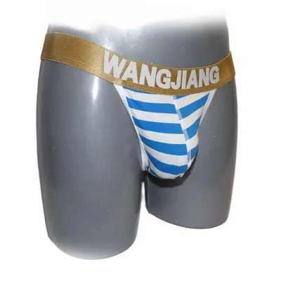 Produktbild von Extravaganter Herren Slip aus 95% Polyester und 5% Elasthan, Blau, Größe M