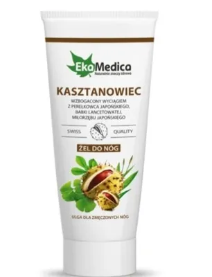 Produktbild von EkaMedica Rosskastaniengel für müde Beine 200 ml