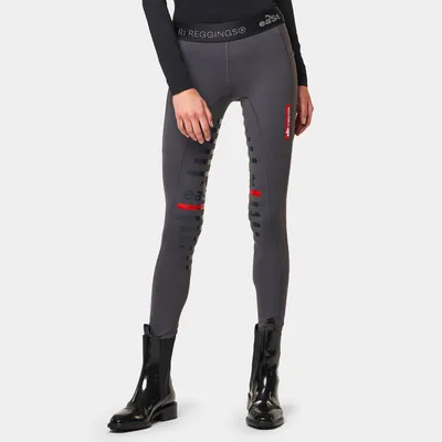 Produktbild von ea.St Reitleggings Damen Reggings R1 Classic Damenreitleggings Anthrazit L