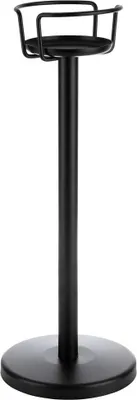 Produktbild von APS 36116 Ständer für Wein-/Sektkühler, schwarz matt, Innendurchmesser der Schale 15 cm, Höhe 71,5 cm