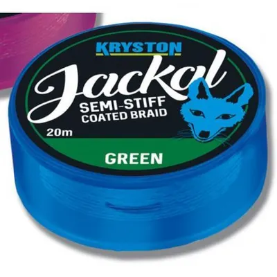 Image de Kryston Jackal Semi-Stiff Coated Braid 20 m 30 lb Green