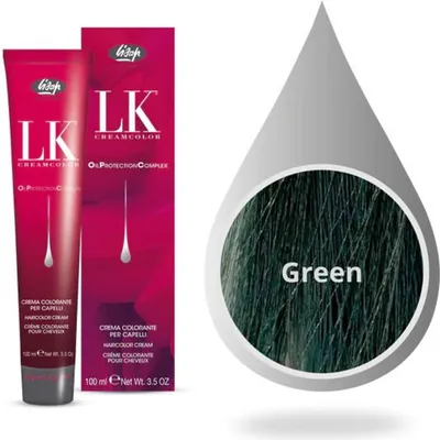 Produktbild von Lisap LK Creamcolor OPC Grün 100ml