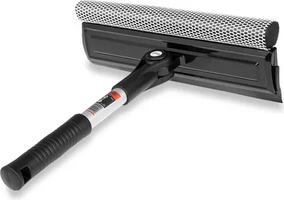 Teleskop Scheibenreiniger Für Auto - Innen & Außen Reinigungstool Mit Ersatzköpfen