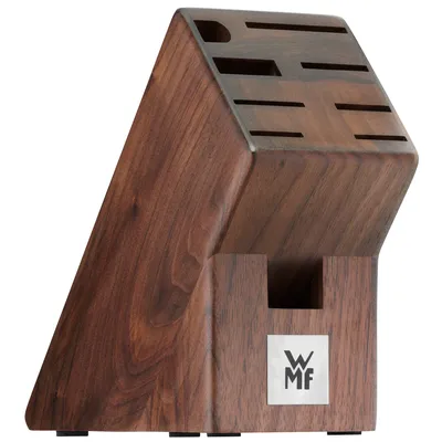 Produktbild von WMF 5504340 Messerblock aus Walnussholz, braun (ohne Messer)